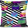Buckle-Down Throw Pillow - Eighties Boomboxes