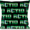 Buckle-Down Throw Pillow - RCTID Black/Portland Flag
