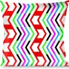 Buckle-Down Throw Pillow - Arrows White/Multi Color