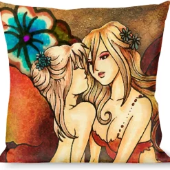 Buckle-Down Throw Pillow - TJ-Fairies