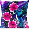 Buckle-Down Throw Pillow - TJ-Hummingbird