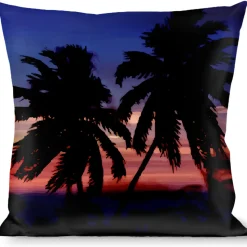 Buckle-Down Throw Pillow - California Sunset