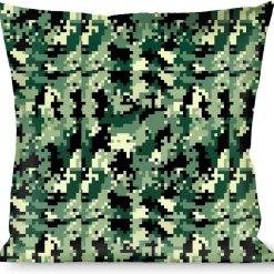 Buckle-Down Throw Pillow - Digital Camo