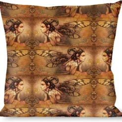 Buckle-Down Throw Pillow - TJ-Bollt Fairy