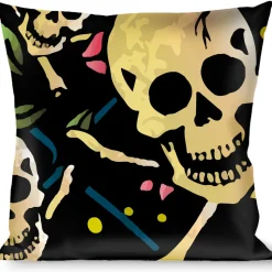 Buckle-Down Throw Pillow - Trust No One C/U Black