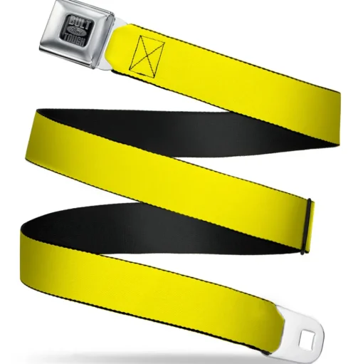 Built Ford Tough Seatbelt Belt - Yellow Webbing