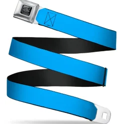 Built Ford Tough Seatbelt Belt - Baby Blue Webbing