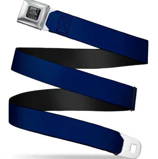 Built Ford Tough Seatbelt Belt - Navy Webbing