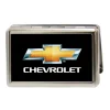 Business Card Holder - LARGE - CHEVROLET Bowtie Logo FCG Black Silver Gold White