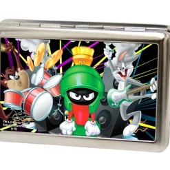 Business Card Holder - LARGE - Looney Tunes Band Taz Martian Bugs FCG