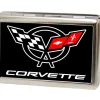 Business Card Holder - LARGE - Corvette FCG Black White Red
