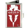 Business Card Holder - SMALL - Harry Potter ORDER OF THE PHOENIX Logo FCG Red White