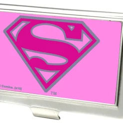 Business Card Holder - SMALL - Superman FCG Pink