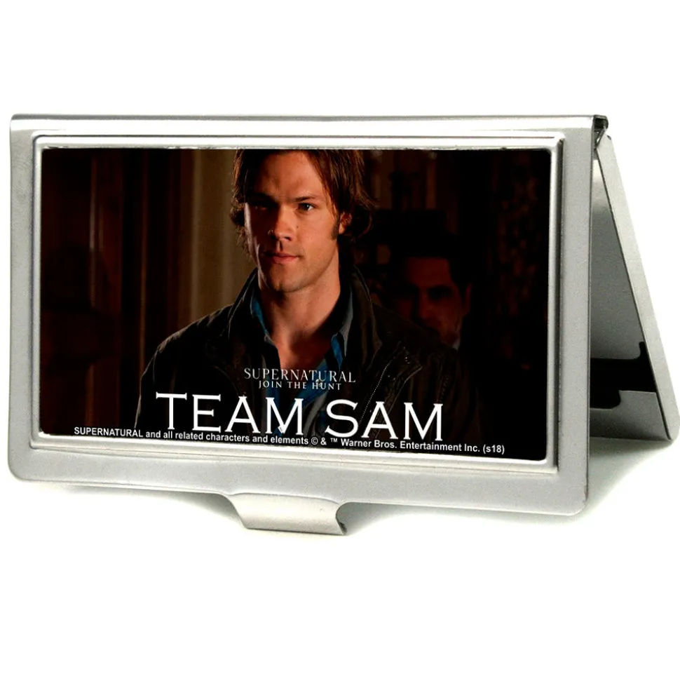 Business Card Holder - SMALL - Supernatural TEAM SAM Sam Pose3 FCG