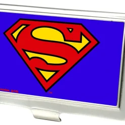 Business Card Holder - SMALL - Superman FCG Blue