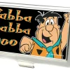 Business Card Holder - SMALL - Fred Pose YABBA DABBA DOO FCG Black