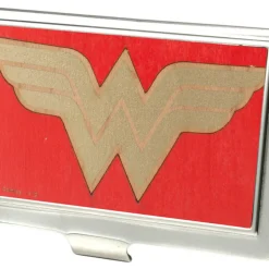 Business Card Holder - SMALL - Wonder Woman GW Red Gold