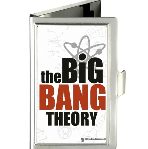 Business Card Holder - SMALL - THE BIG BANG THEORY FCG White Black Red
