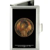 Business Card Holder - SMALL - MACUSA Seal FCG Black Golds