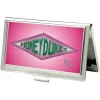 Business Card Holder - SMALL - Harry Potter HONEYDUKES Logo FCG Pinks Greens