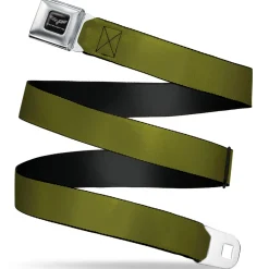 C6 Seatbelt Belt - Olive Webbing