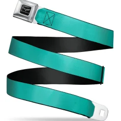 C6 Seatbelt Belt - Teal Webbing