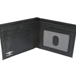 Canvas Bi-Fold Wallet - American Flag Weathered