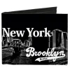 Canvas Bi-Fold Wallet - Brooklyn New York