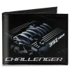 Canvas Bi-Fold Wallet - CHALLENGER Bold 392 HEMI Engine