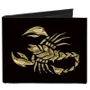 Canvas Bi-Fold Wallet - Scorpion