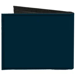 Canvas Bi-Fold Wallet - Scoobynatural Scooby Doo Sam Dean Group Pose RUH-ROH Badge Blues