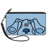 Canvas Zipper Wallet - LARGE - Blue's Clues Blue Face Blues