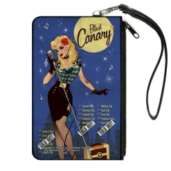 Canvas Zipper Wallet - LARGE - BLACK CANARY Bombshell Variant Cover SOLD OUT Poster/Skyline
