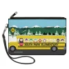 Canvas Zipper Wallet - LARGE - SOUTH PARK ELEMENTARY School Bus Group Pose Mountain Scene