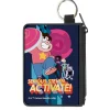 Canvas Zipper Wallet - MINI X-SMALL - Steven Universe SERIOUS STEVEN…ACTIVATE Group Pose Blues