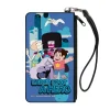 Canvas Zipper Wallet - SMALL - Steven Universe LADIES LOVE A HERO Group Pose Blues