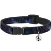 Cat Collar Breakaway - Galaxy Collage