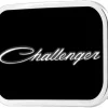 CHALLENGER Script Framed FCG Black/White/Gray - Chrome Rock Star Buckle