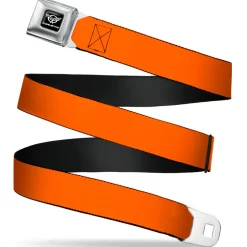 Corvette Seatbelt Belt - Orange Webbing