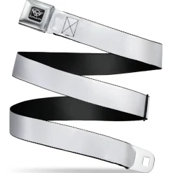 Corvette Seatbelt Belt - White Webbing