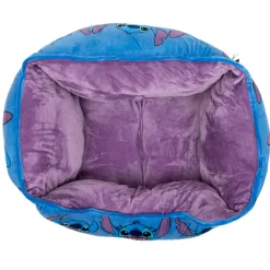Cuddler Pet Bed - Stitch Poses Blue