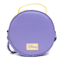 Disney Bag, Cross Body, Round, The Muppets Miss Piggy Face Character Close Up, Lavender, Vegan Leather