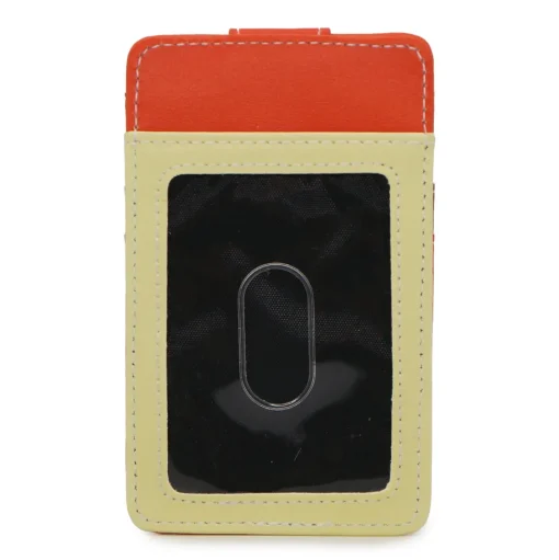 Disney Vegan Leather Wallet, ID Card Holder, Turning Red Red Panda Mei Pose Reds Ivory