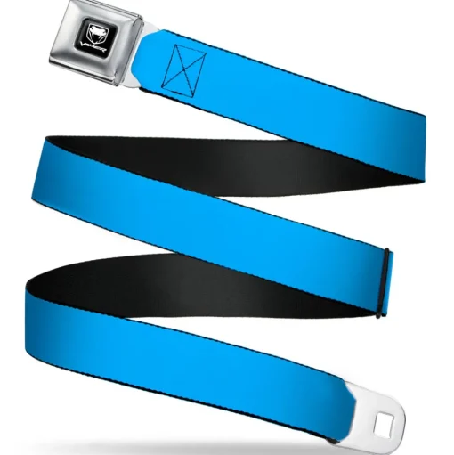 Dodge Viper Seatbelt Belt - Baby Blue Webbing