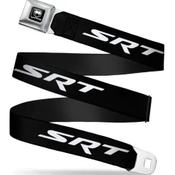 Dodge Viper Seatbelt Belt - SRT Black/White Webbing