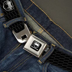 Dodge Viper Seatbelt Belt - Dodge Viper REPEAT w/Text Webbing
