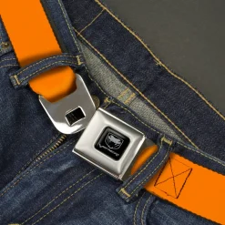 Dodge Viper Seatbelt Belt - Orange Webbing
