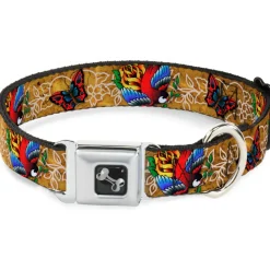 Dog Bone Seatbelt Buckle Collar - TJ-Bird & Rose