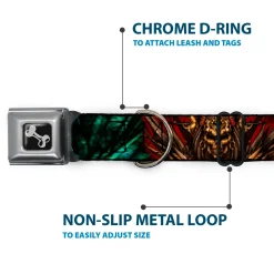 Dog Bone Seatbelt Buckle Collar - TJ-Zombie King