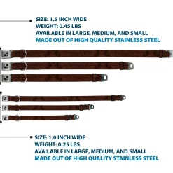 Dog Bone Seatbelt Buckle Collar - Wood Grain Walnut